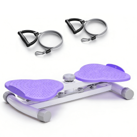 Waist and abdomen rotation machine, abdominal rotation board, noise-free fitness tool, suitable for core muscle training and abdominal fat reduct (Color: Purple)